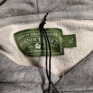 DT Hoodie Grey/White (XL) - Image 2