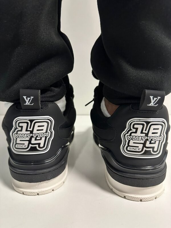 LV Skate Sneaker Black/White - Image 10