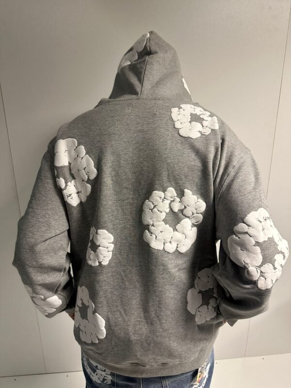 Denim Tears Hoodie Grey/White - Afbeelding 5