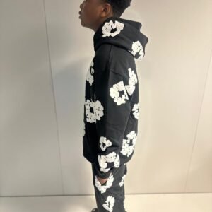 DT Hoodie Black/White (XL) - Image 5
