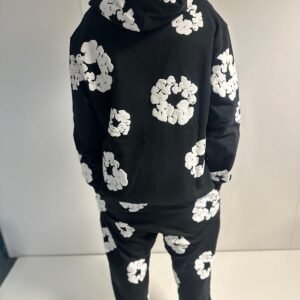 DT Hoodie Black/White (XL) - Image 4