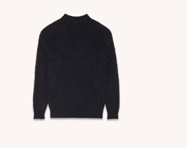 Saint Laurent Logo mohair-blend sweater - Afbeelding 2