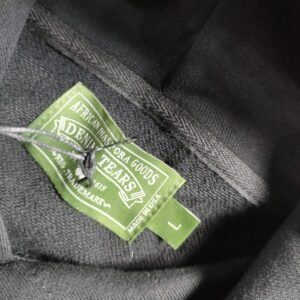 DT Hoodie Black/White (XL) - Image 2