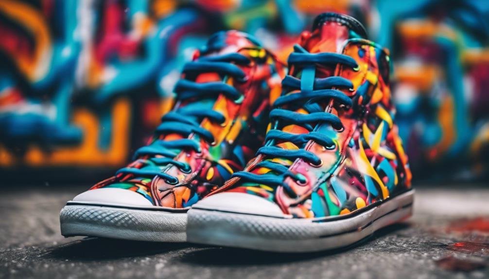 creative sneaker customization art