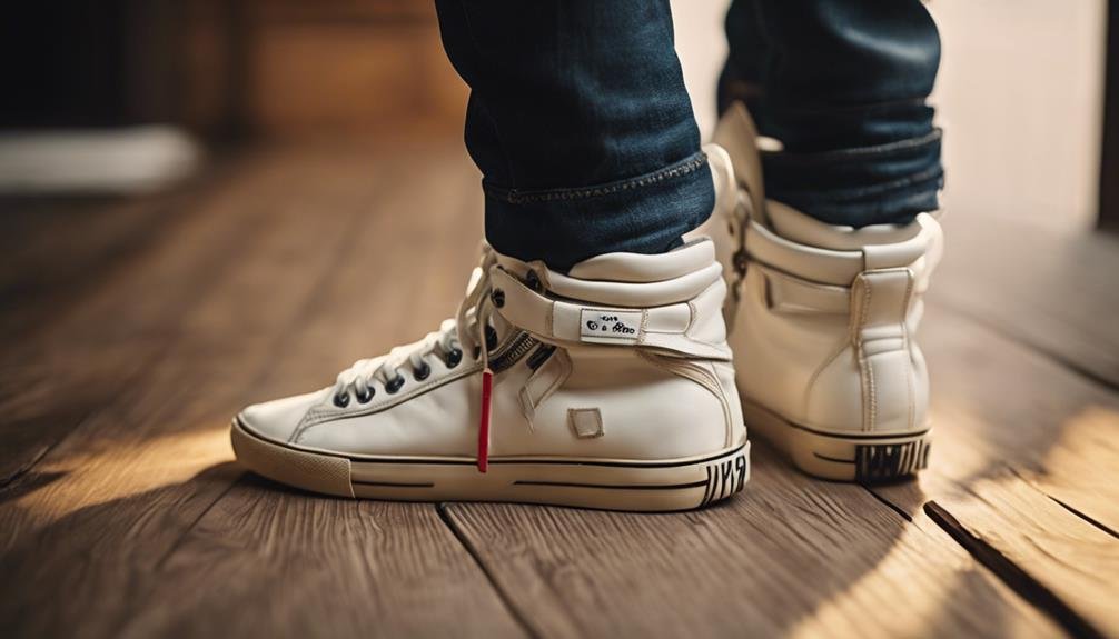 stylish off white sneakers available