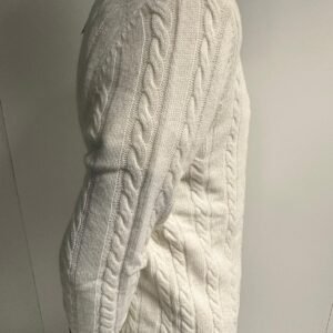 RL CABLE-KNIT COTTON SWEATER (M) - Image 3