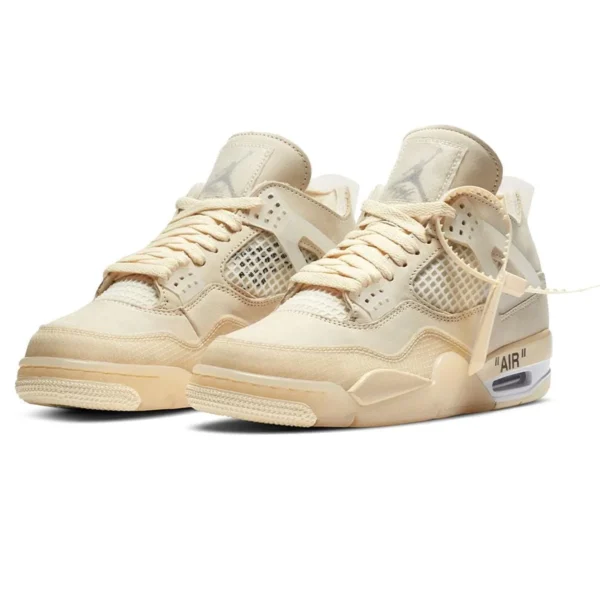 Air Jordan 4 x Off White Sail - Afbeelding 5