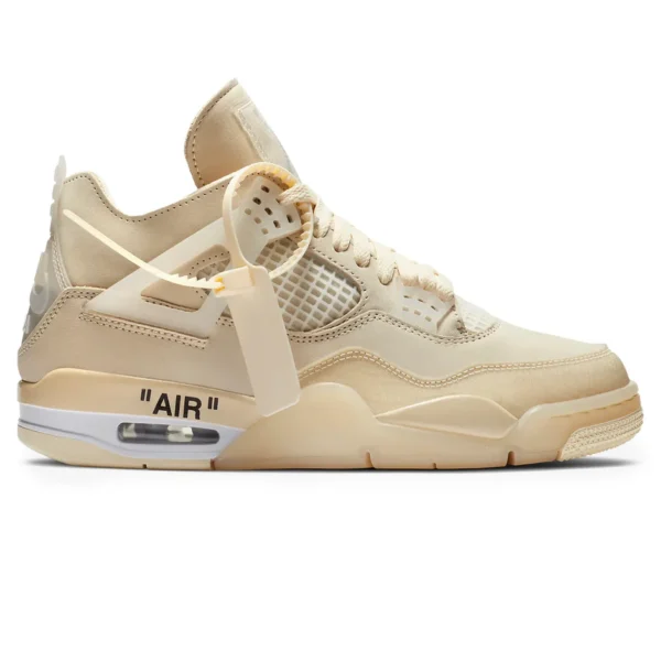 Air Jordan 4 x Off White Sail