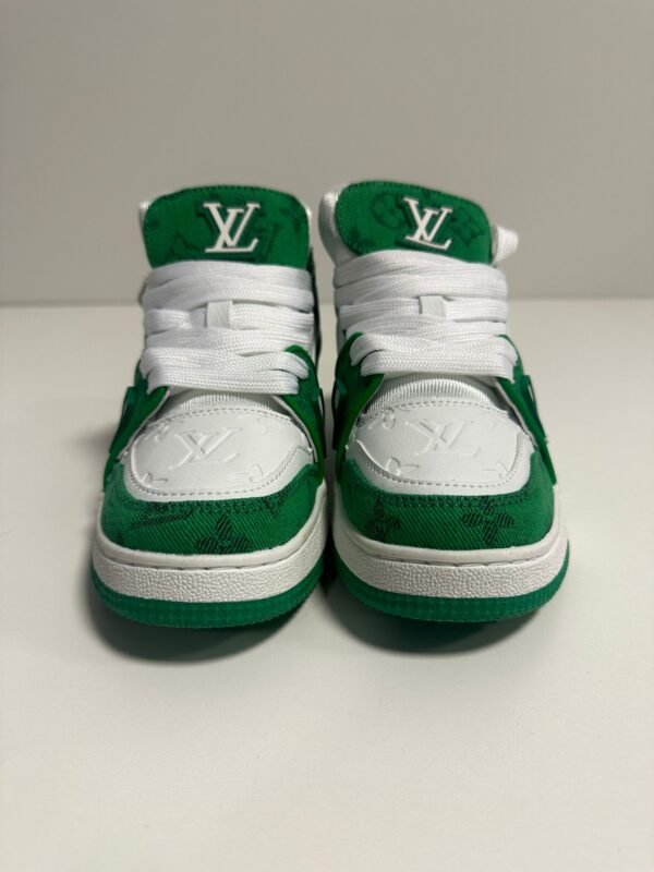 Louis Vuitton LV Trainer Green/White - Image 2
