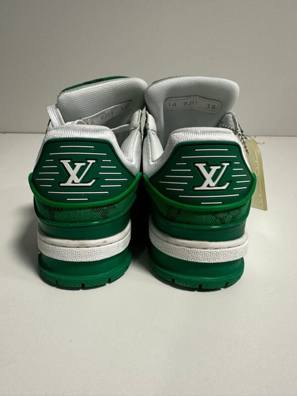 Louis Vuitton LV Trainer Green/White - Image 4
