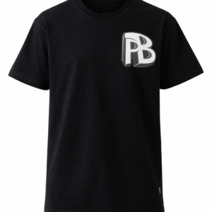 PB- Merch Black Shirt - White letters.