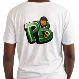 PB - MERCH WHITE GREEN SHIRT - Image 4