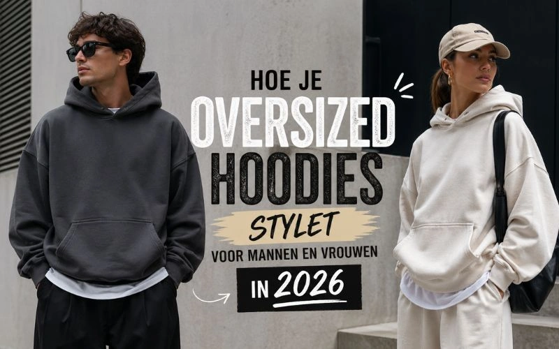 hoe oversized hoodies te stylen