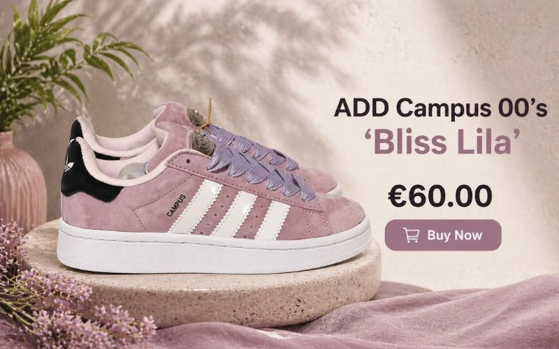 Adidas Campus 00's Bliss Lila