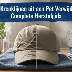 hoe kreuklijnen uit een pet verwijderen