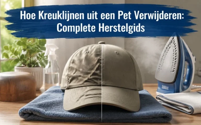 hoe kreuklijnen uit een pet verwijderen